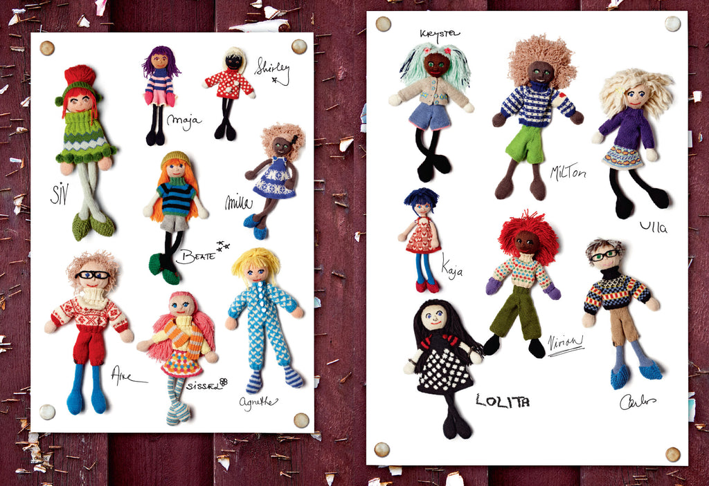 Knitted Dolls Handmade Toys with a Designer Wardrobe Knitting Fun for the Child in All of Us by Arne Carlos