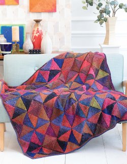 Timeless Noro Knit Blankets : 25 colorful & cozy throws.