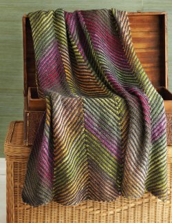 Timeless Noro Knit Blankets : 25 colorful & cozy throws.