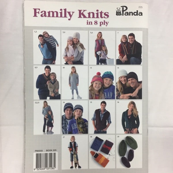225 Family Knits in 8 ply