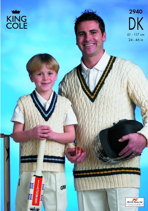 2940 King Cole DK - Cricket Sweaters