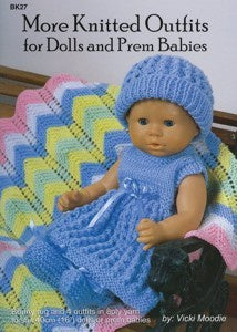 More Knitted Outfits For Dolls & Prem Babies