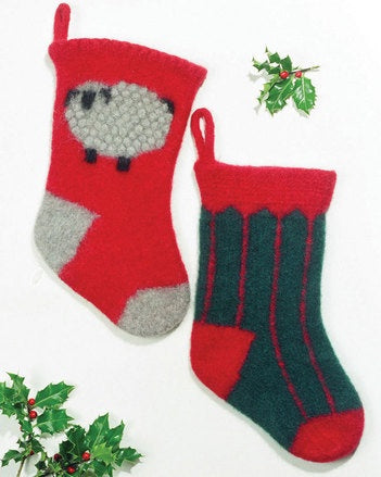 FT-204 Felt Christmas Stockings