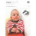 169 Ricobaby - Striped Jumper and Crochet Booties