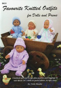 Favourite Knitted Outfits for dolls and Prems