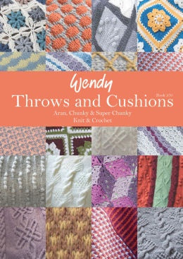 370 Throws and Cushions : Aran, Chunky & Super Chunky : Knit & Crochet
