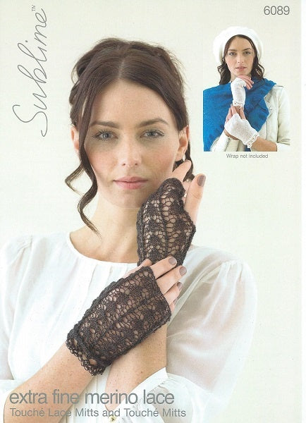 6089 Touche Mitts and  Touche Lace Mitts