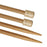 Bamboo Knitting Needles - 25cm
