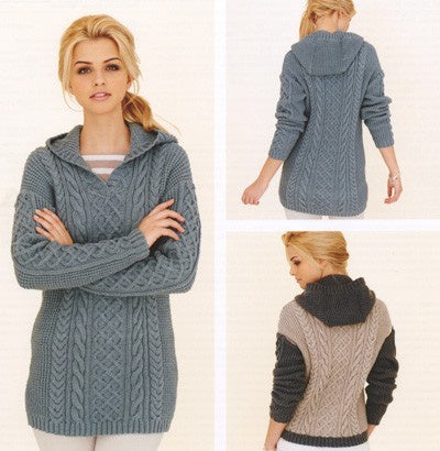 252 Rico DK - Cabled Tunic and Sweater