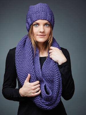 468 Woolshed Merino - Hat and Cowl