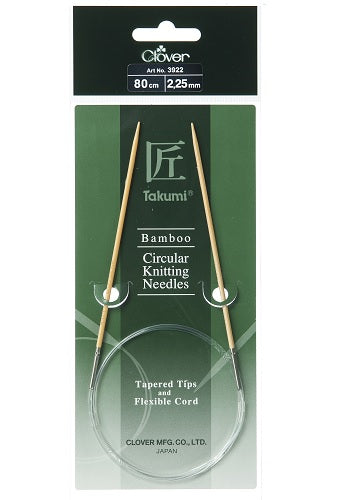 Bamboo Takumi Circular Needle - 80cm
