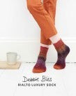DB082 Zig Zag Lace Socks : Dandelion Leung
