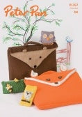 P1267 Animal Book Bags, Pencil Case, Phone Cover and Owl