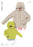 4532 Baby Aran - Hooded Sweater and Jacket