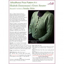13 Elizabeth Zimmermann's Green Sweater