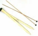 Bamboo Straight Needles - 25cm