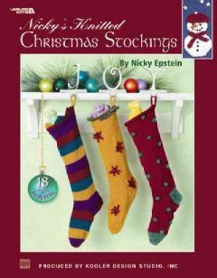 Nicky's Knitted Christmas Stockings 18 Fun Projects by Nicky Epstein