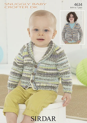 4634 Snuggly Baby Crofter DK - Cardigans