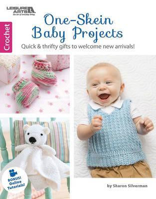 One Skein Baby Projects : Quick & Thrifty Gifts to Welcome New Arrivals! by Sharon Silverman