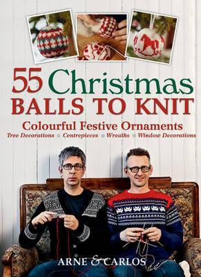 55 Christmas Balls to Knit Colourful Festive Ornaments