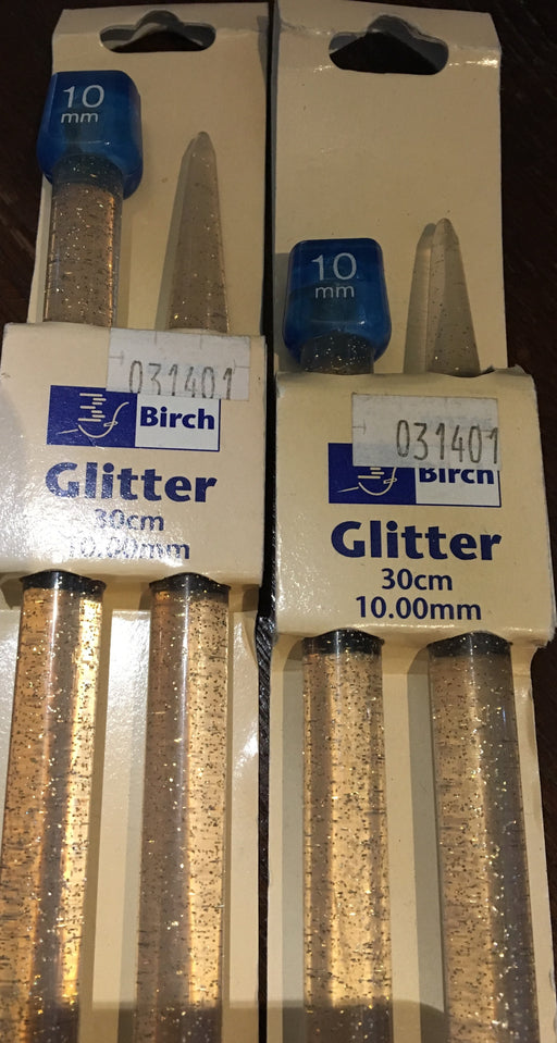 Glitter Knitting Needles - 30cm