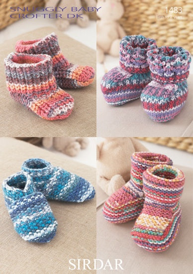 1483 Snuggly Baby Crofter - Bootees