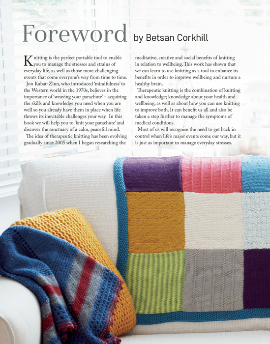 Knit Yourself Calm A Creative Path to Managing Stress by Lynne Rowe